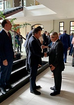 Об участии посла Е.М.Бойкова в обеде с президентом Панамы Л.Кортисо